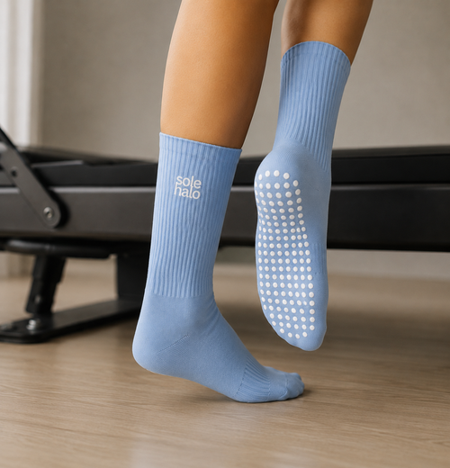 Performance Ribbed Grip Socks